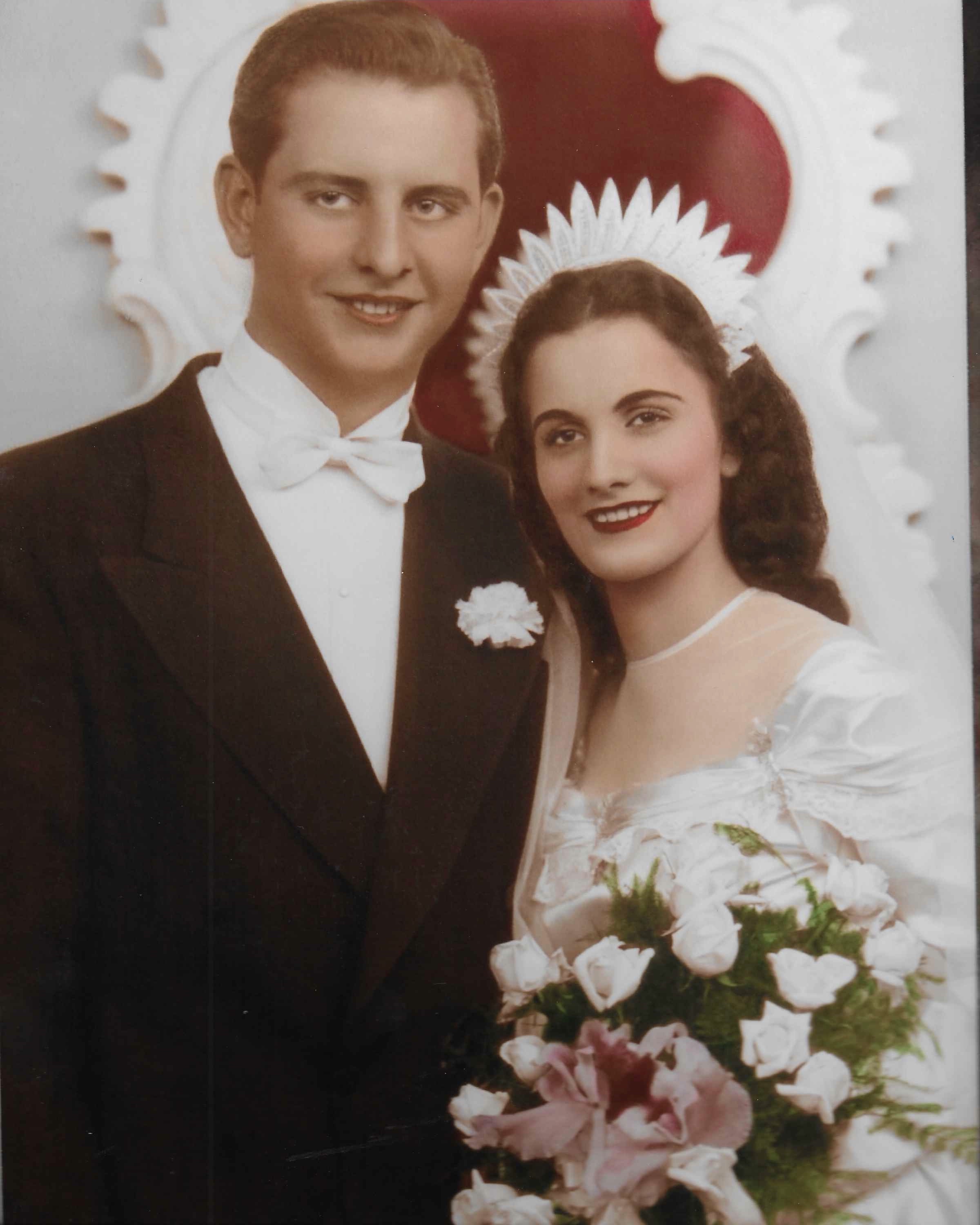 Al and Daisy Monzo's 1948 wedding